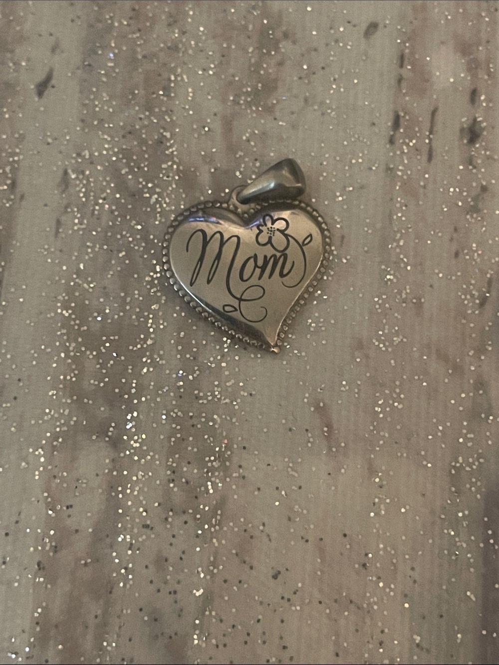 Necklace mom charm